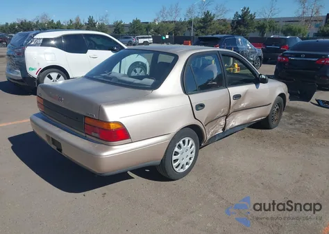 1995 Toyota Corolla Le/Dx from USA, damaged, VIN 1NXAE09B0SZ295246